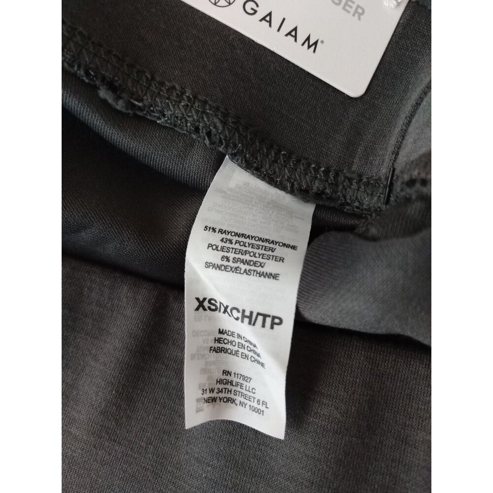 NEW Gaiam Pants Womens XS Gray Hudson Jogger Uptown Lounge Pockets Athleisure - Picture 8 of 12